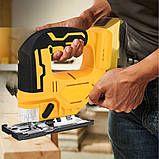 Лобзик бездротовий з підсвіткою та 2 акумуляторами 21V для різки по дереву металу електричний в кейсі, фото 10
