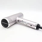 Фен для волосся 1400Вт + 2 насадки, від мережі 220В, RAF R474 / Потужний фен для сушіння волосся, фото 7