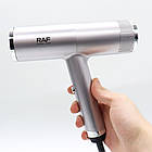 Фен для волосся 1400Вт + 2 насадки, від мережі 220В, RAF R474 / Потужний фен для сушіння волосся, фото 9