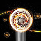 Фен для волосся 1400Вт + 2 насадки, від мережі 220В, RAF R474 / Потужний фен для сушіння волосся, фото 6