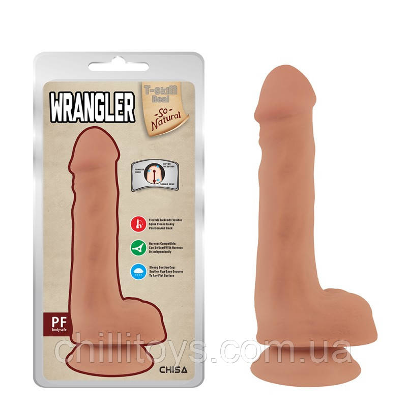 Фалоімітатор Wrangler-Latin, Телесный