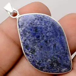 Дюмортьєрит срібний кулон, 050ПД