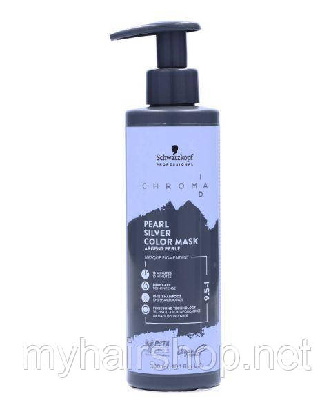 Тоніруюча бондинг-маска "Світлий блондин сандре" SCHWARZKOPF Chroma ID Bonding Color Mask 9,5-1 300 мл
