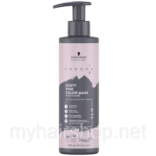 Тоніруюча бондинг-маска Світлий блондин сандре фіолет SCHWARZKOPF Chroma ID Bonding Color Mask 9,5-19 300 мл