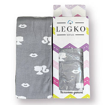 Колготки дитячі демісезонні бавовна LEGKO, 22 розмір, 140-146 см, 8-10 років, 19721