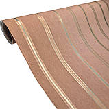 Шпалери вінілові 10.05 × 1.06 м Marburg 31531, коричневі для спальні, вітальні, кухні, коридору, ванної кімнати, фото 2