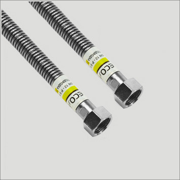 Шланг гофрований для Газа/Стандарт 1/2" ВВ 30 см ECO-FLEX