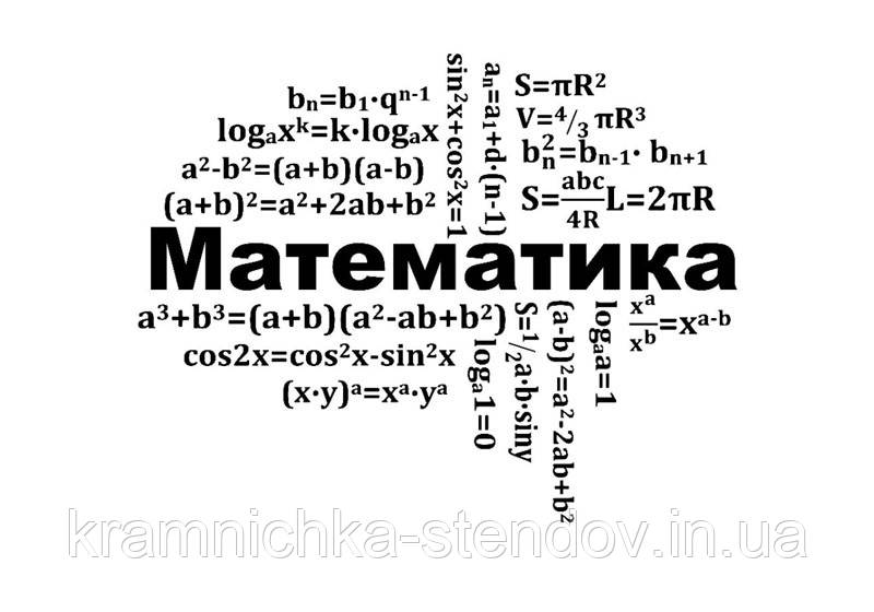 Фотошпалери для кабінету математики