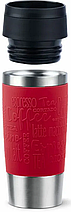 Tefal Термочашка Travel Mug Classic, 360мл, нержавіюча сталь, червоний, фото 3