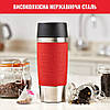 Tefal Термочашка Travel Mug Classic, 360мл, нержавіюча сталь, червоний, фото 8