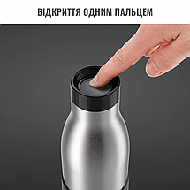 Tefal Термопляшка Bludrop, 700мл, нержавіюча сталь, чорний, фото 6