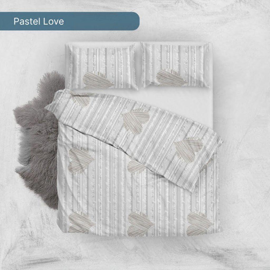Комплект постільної білизни "ТЕП" євро (Pastel Love)