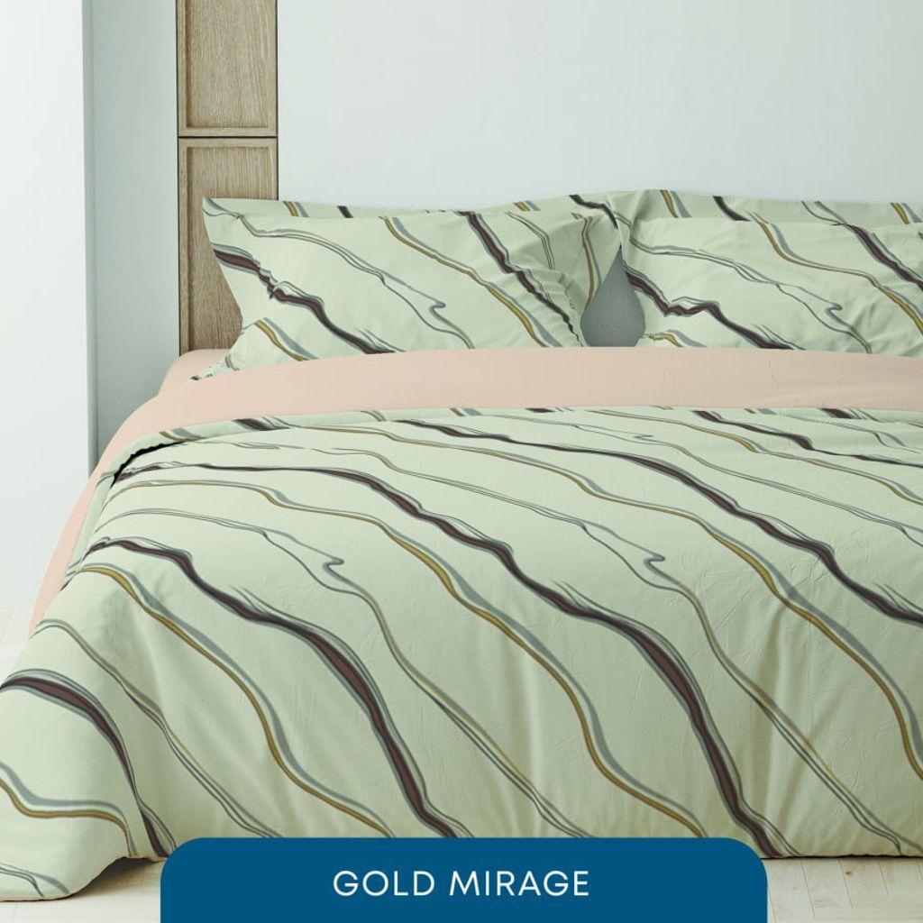 Комплект постільної білизни "ТЕП" полуторний (Gold Mirage, 70х70)