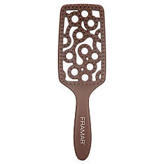 Щітка для волосся пастельна Framar Vent Brush - Chocolate (FB-VB-CHOC)