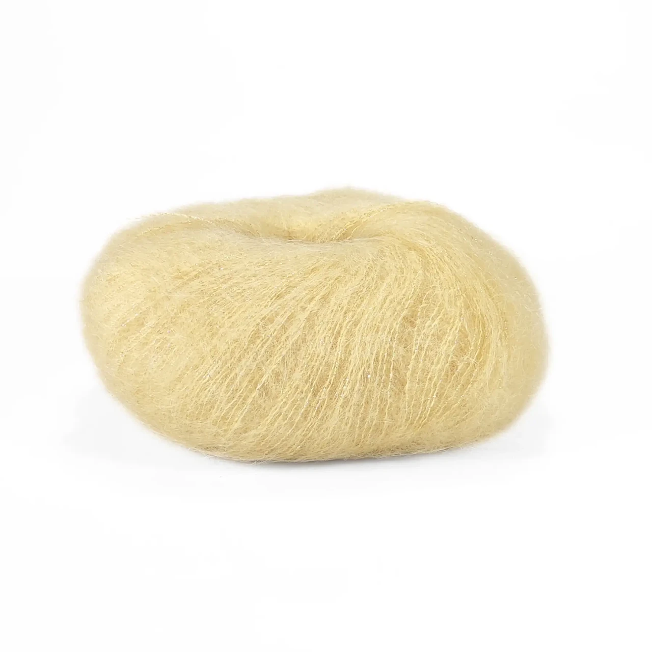 Пряжа Silk Mohair Lux/Сілк Мохер Люкс, ванільний крем 30792, Lana Gatto