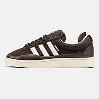 Мужские кроссовки Adidas Campus x Bad Bunny Brown Beige коричневого цвета