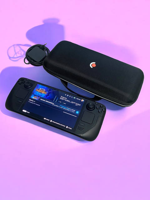 Steam Deck OLED 512 ГБ + Гарантия, Карманная игровая приставка