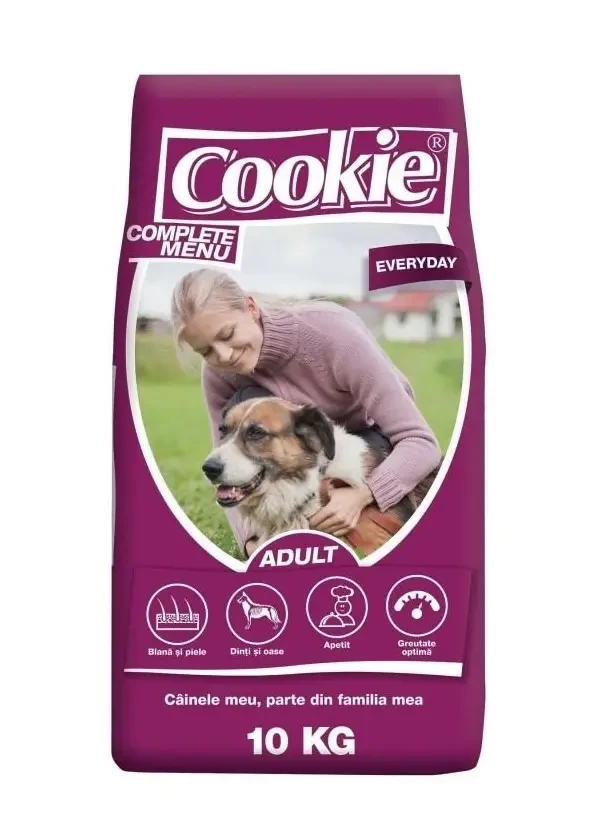Сухий корм Cookie Everyday для дорослих собак усіх порід субпродукти 10 кг