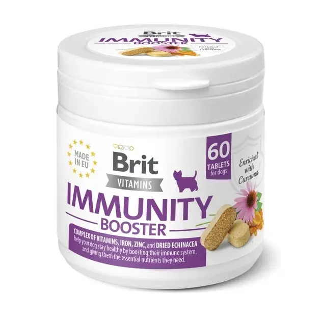 Вітаміни для собак Brit Premium Vitamins Immunity Booster для імунітету 60 таблеток