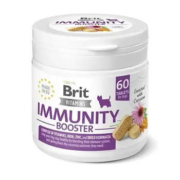 Вітаміни для собак Brit Premium Vitamins Immunity Booster для імунітету 60 таблеток
