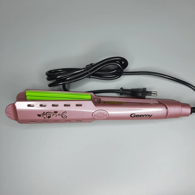 Праска для волосся гофре Geemy GM-2957W 40шт 6857