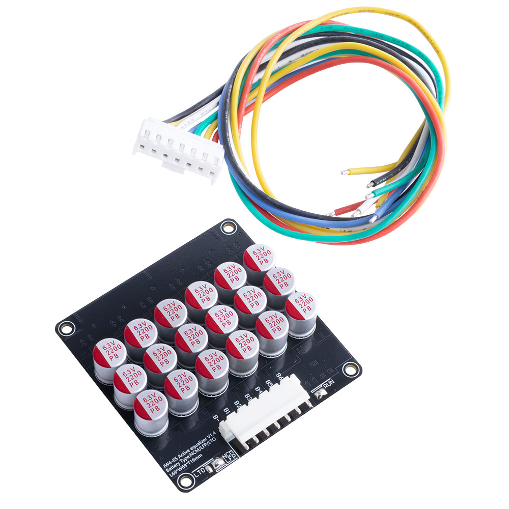 Активний балансир конденсаторний Li-ion/Lifepo4/LTO: 4-6S