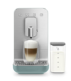Кавомашина Автоматична Smeg BCC13BLMEU з капучинатором, фото 4