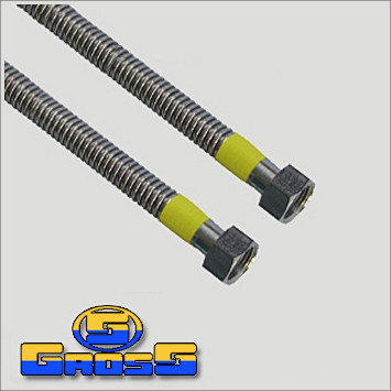 Шланг гофрований для газу 3/4" ВВ 60 см Gross/SD+