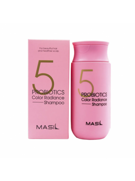 Шампунь для пофарбованого волосся з пробіотиками Masil 5 Probiotics Color Radiance Shampoo 150 ml, фото 1