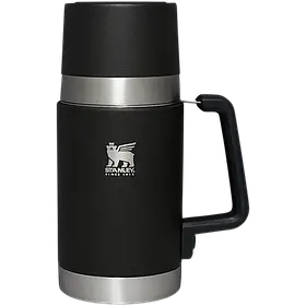 Термос для їжі STANLEY FORGE(MASTER) THERMAL FOOD JAR 24 OZ / 0.7 літра чорний Стенлі Стенлі Стенлі Майстер