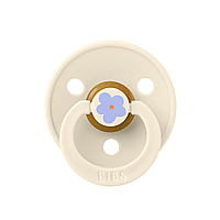 Пустушка BIBS  Studio Colour Latex Round (кругла)  від 6 міс – Jasmine – Ivory