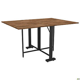 Стіл розкладний Fold 1380*210*100*780 чорний/дуб ліворно