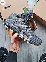 Зимові Чоловічі Кросівки Asics Gel-Kahana 8 Gore-Tex Dark Grey / Асікс Гел-Кахана 8 Гор Текс Темно Сірі, фото 3