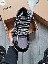 Зимові Чоловічі Кросівки Asics Gel-Kahana 8 Gore-Tex Grey Black / Асікс Гел-Кахана 8 Гор Текс Сірі з Чорним, фото 6