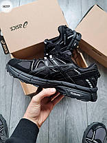 Зимові Чоловічі Кросівки Asics Gel-Kahana 8 Gore-Tex Total Black / Асікс Гел-Кахана 8 Гор Текс Тотал Чорні, фото 5