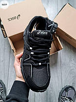 Зимові Чоловічі Кросівки Asics Gel-Kahana 8 Gore-Tex Total Black / Асікс Гел-Кахана 8 Гор Текс Тотал Чорні, фото 6