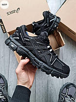 Зимові Чоловічі Кросівки Asics Gel-Kahana 8 Gore-Tex Total Black / Асікс Гел-Кахана 8 Гор Текс Тотал Чорні, фото 3