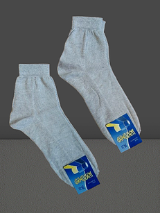 Шкарпетки чоловічі бавовна вставка сіточка р.29-31 бежевий. Від 12 пар по 8,50грн.