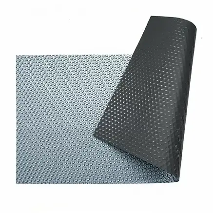 Солярна плівка для басейну AquaViva Platinum Bubbles-Gray, ширина 3 м | Теплозберігаюче покриття, фото 3