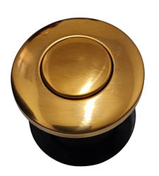 Універсальна пневмокнопка для подрібнювача харчових відходів - стильний та надійний колір золото