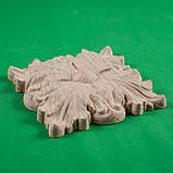 Дерев'яна накладна розетка. Меблевий декор.Код Р10, фото 5