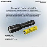 Зарядний пристрій (ліхтар та Power Bank) Nitecore 21700 Intelligent Battery System, фото 8