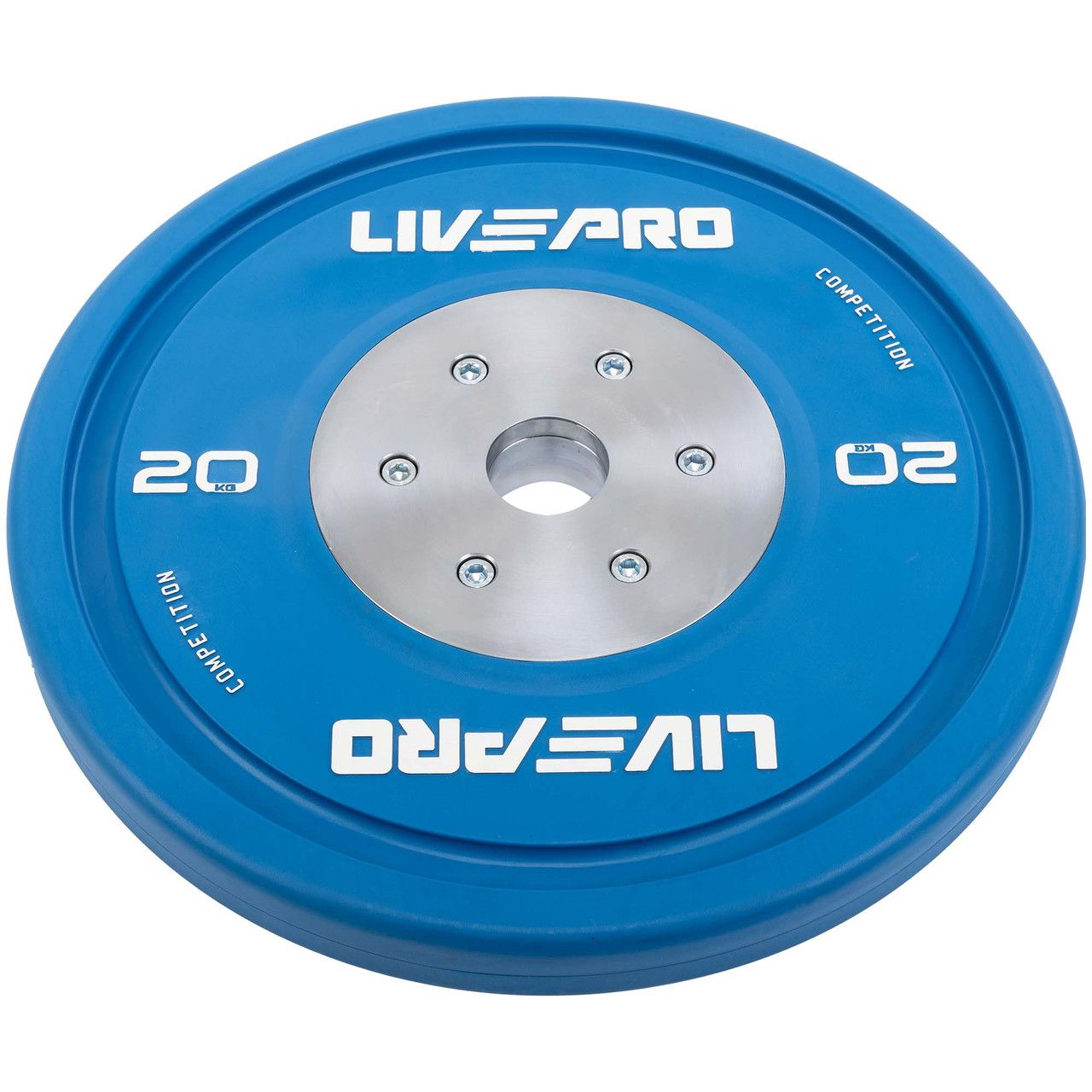 Бамперні диски для кросфіту гумові Bumper Plates LiveUp LP8335-20 1 шт х 20 кг