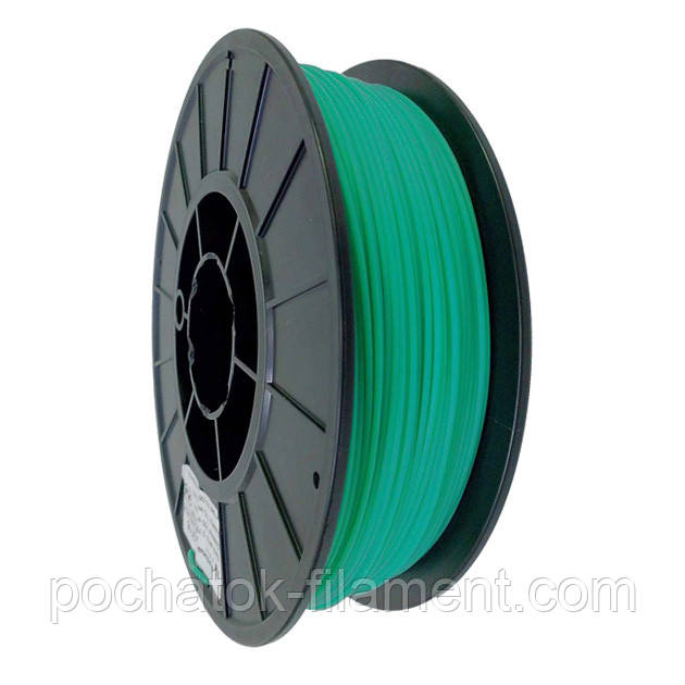 PLA філамент нитка пластик для 3D друку Pochatok Filament 1,75 мм Зелений Люмінесцентний, фото 1
