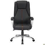 Крісло керівника офісне Seltic / Селтік шкірозамінник чорний, ТМ Амф, фото 2