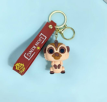 Оригінальний силіконовий брелок Король Лев Тімон, Брелок для ключів силіконовий, Брелоки фігурні