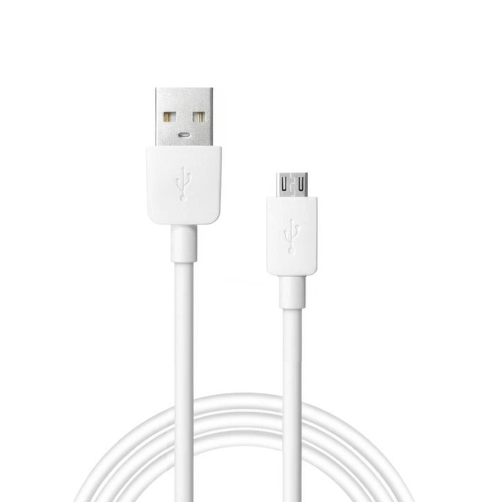 Шнур для зарядки телефону USB-MICRO USB S4 Білий, 80 см., кабель USB micro USB для заряджання