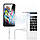 Шнур для зарядки телефону USB-MICRO USB S4 Білий, 80 см., кабель USB micro USB для заряджання, фото 6