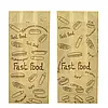 Упаковка для французького хот-дога серія "Fast - Food"  160х70х40 ( уп.1000 шт)