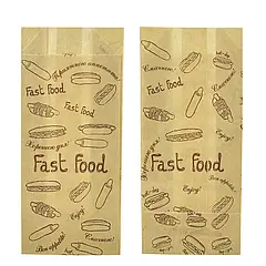 Упаковка для французького хот-дога серія "Fast - Food"  160х70х40 ( уп.1000 шт)